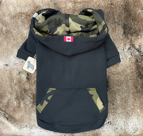 Black Camouflage Hoodie